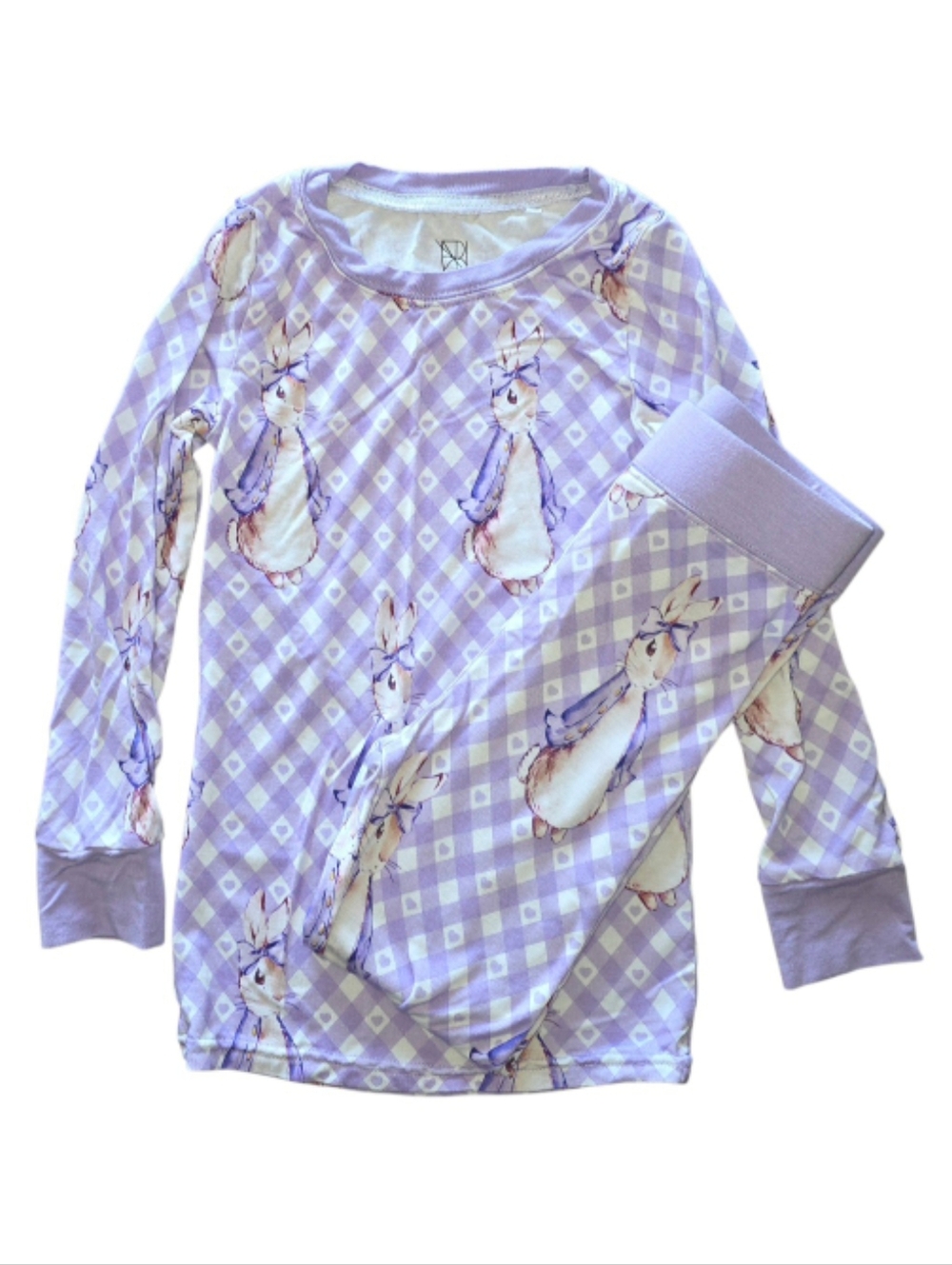 BNK Bamboo Peter Rabbit Bamboo PJs Long Sleeve & Pants Set Size 4T NWOT